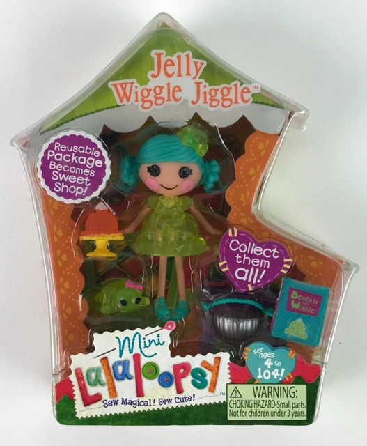 Mini LaLaLoopsy Jelly Wiggle Jiggle Figure - New - Sealed