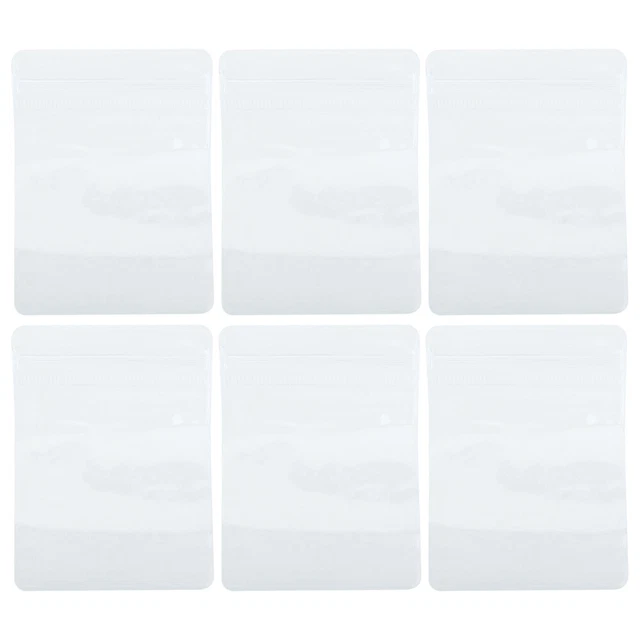 100 pezzi PVC-plastica-confezione-cerniera-serratura-borse-chiusura chiara