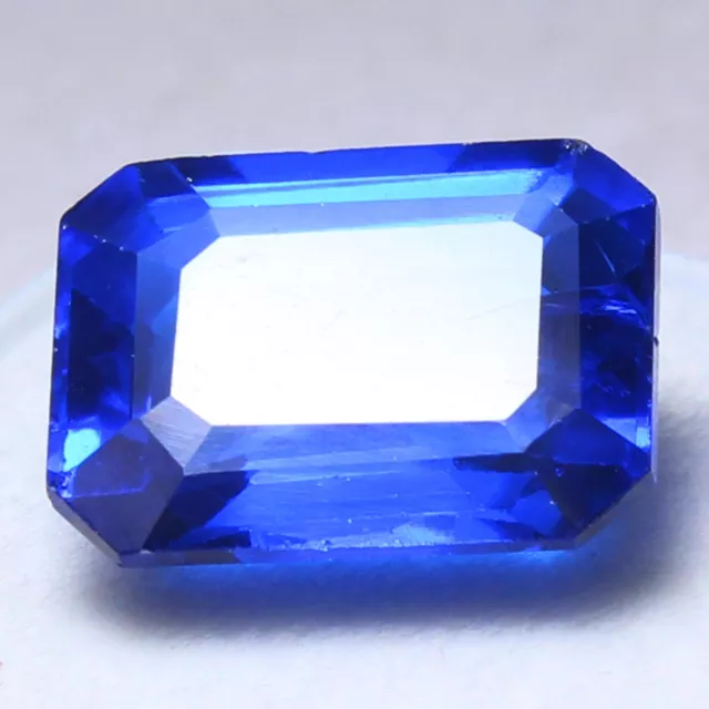 13.35 CT Natürlich Violett Blau Tansanit Nicht Erhitzt Zertifiziert Edelstein