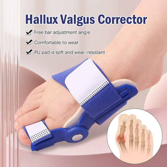 BIG BONE TOE Bunion Splint Straightener Corrector Hallux Valgus Foot