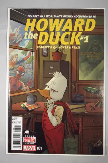 Howard The Duck #1 (Of 5) Vol. 5 - 1st App Tara Tam - 2015 By Chip Zdarsky