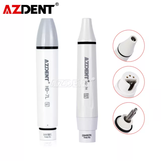 AZDENT Dental Ultrasonic Piezo Scaler LED Handpiece HD-7L /HD-7H fit SATELEC