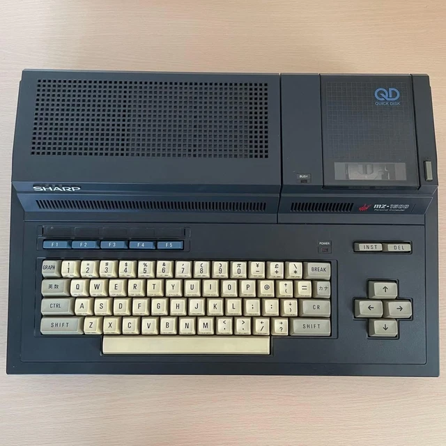 VINTAGE SHARP MZ-721 Personal Computer with Built-in Data Recorder