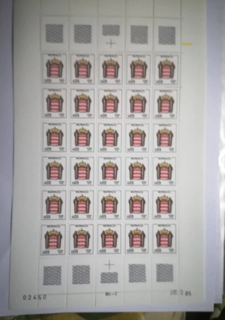 FEUILLE COMPLETE DE 10 Timbres Neufs Luxe France Poste Aerienne N°Yvert