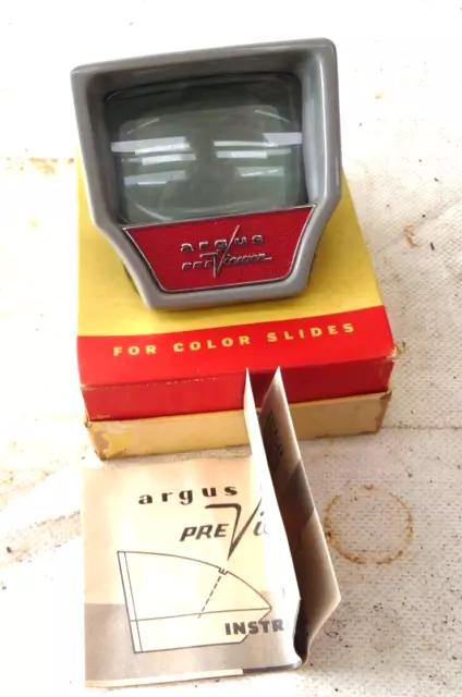 vintage hanimex argus pre viewer for color slides
