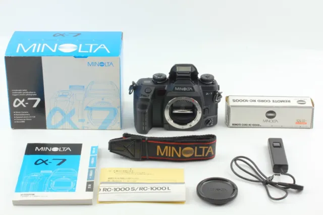 [Near MINT IN BOX] MINOLTA α-7 Alpha α7 a7 a-7 35mm SLR Film Camera From JAPAN 3
