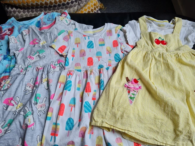 Pacchetto vestiti per bambina 2-3 pacchetto abiti estivi M&S, Boden