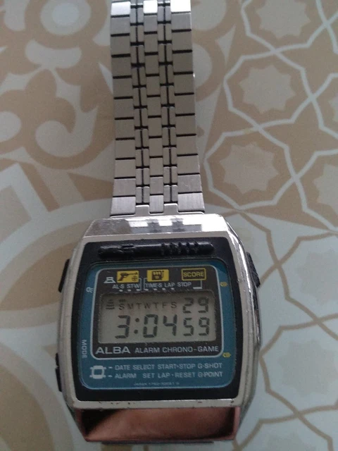 【ALBA】Y760-5000 GAME WATCH レア　ゲームウォッチ Alba game watch Y760-5000 - YouTube