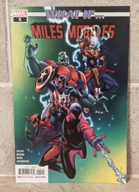 What If Miles Morales 5(A) Comic Sept 2022 Marvel Paco Medina