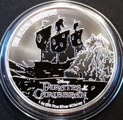 Moneta ARGENTO 1 OZ ARGENTO 999 Niue 2021 Godzilla ULTIMATE titanio color tep/BU 