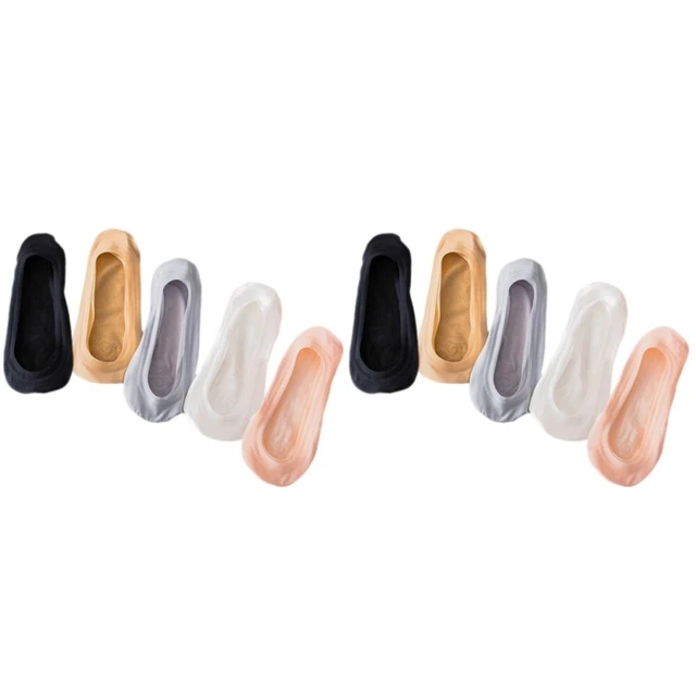 10 paires no show chaussettes respirantes chaussettes