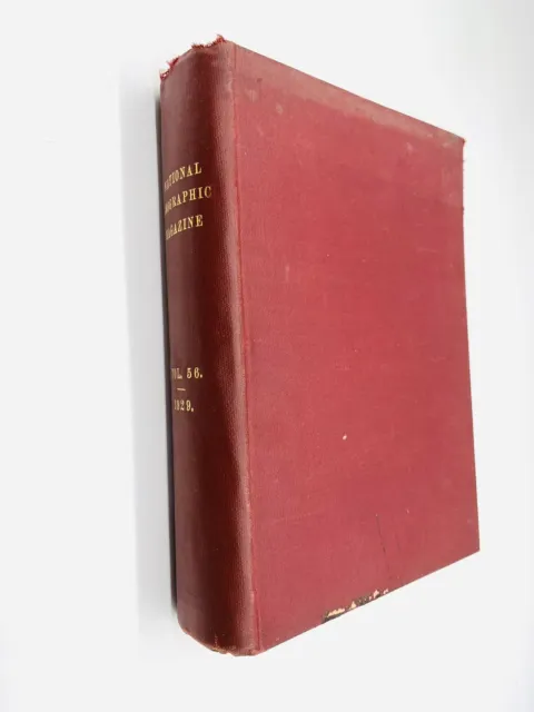 National Geographic Volume 56 Published In 1929 2