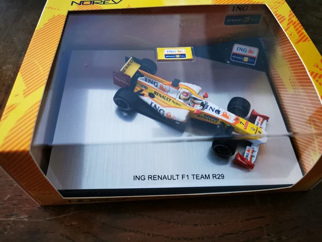 Miniature F1 Minichamps Renault R27 Heikki Kovalainen #4 - 2007 - 1/43 - Coffret