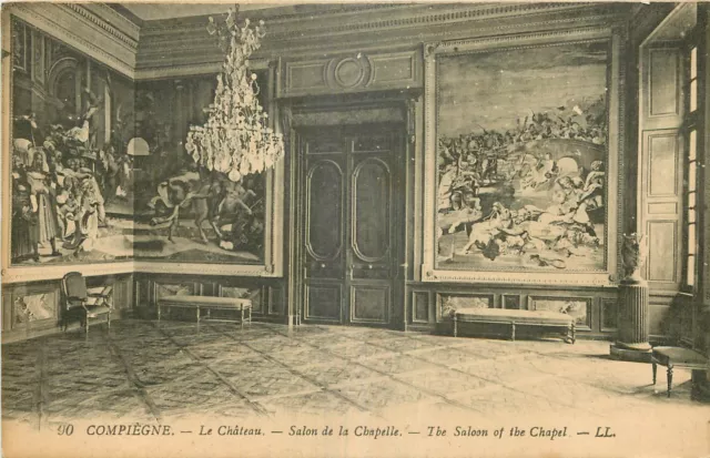 60  Compiegne  Le Chateau  Salon De La Chapelle  Ll