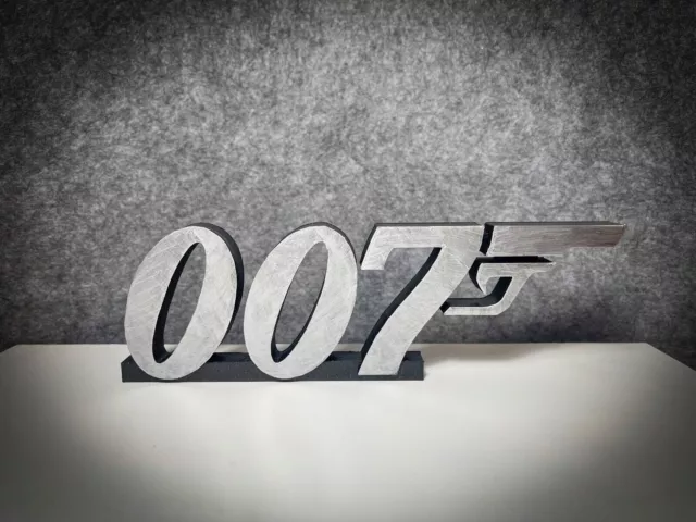 007 James Bond Action Figure Nerd Geek Gift Collection Edition Film Rare Fan Art