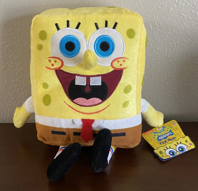 SPONGEBOB SQUAREPANTS F.U.N. Plush 10" Doll Nickelodeon, New With Tags ...