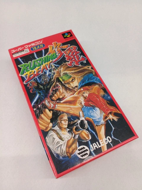 Boîte De Jeu Vide JAP Rushing Beat Run Pour Super Famicom (SFC) – État Moyen