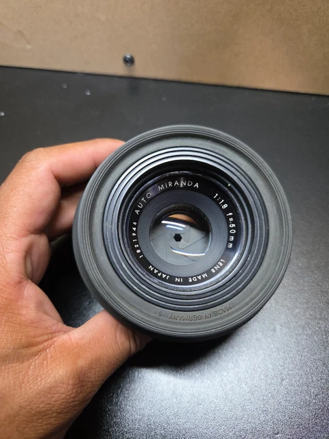 MIRANDA AUTO 50MM f=50mm 1:1.8 Camera Lens Miranda $21.98