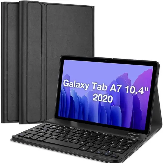 Case for Samsung Galaxy Tab A7 10.4'' 2020 with Wireless Bluetooth Keyboard
