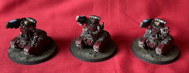 Lot De 3 Serberys Sulphurhounds – Adeptus Mechanicus – Warhammer 40K (plastique, Occasion)