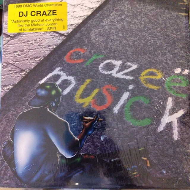 Dj Crazee Music 2Lp Record Used/shipped from Japan