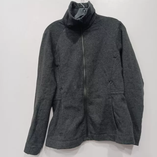 Lululemon Full Zip Grey Jacket Size 6
