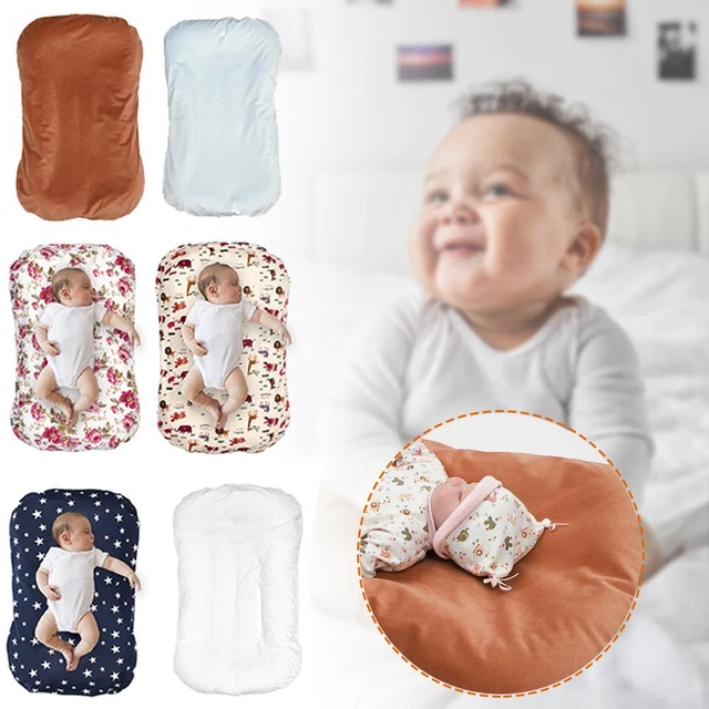 Cojín para bebé moisés nido para dormir cama portátil antivuelco NUEVO