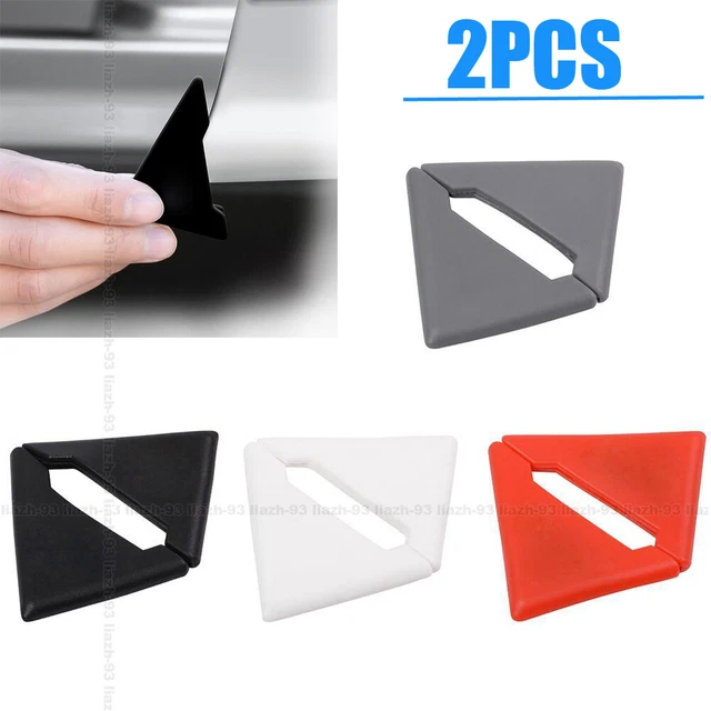2Pcs Car Rear Door 90° Angle Corner Cover Anti-Scratch Crash Protector Covers