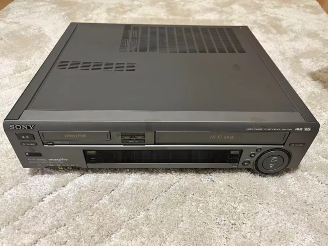 SONY WV-TW2 HI8 8 mm VCR Video Deck Reproductor Video Cassette Reproductor  Basura EUR 213,42 - PicClick ES