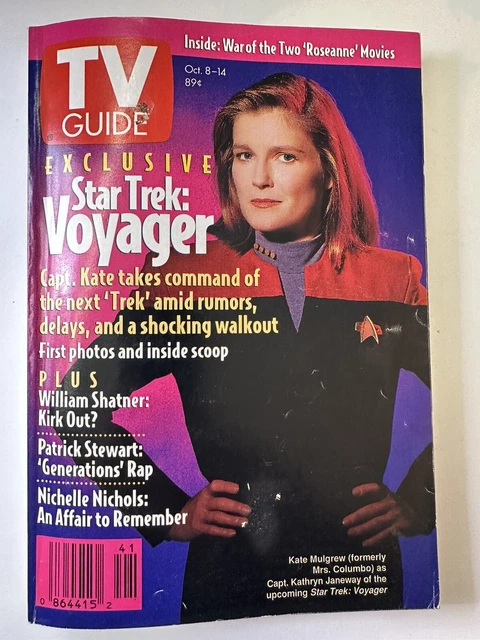 Vintage TV Guide Star Trek Voyager Oct 8-14, 1994