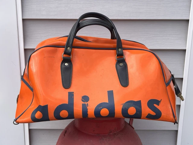 Vintage Cuir Véritable Fourre-Tout Duffle Gym de Nuit Weekend Sac