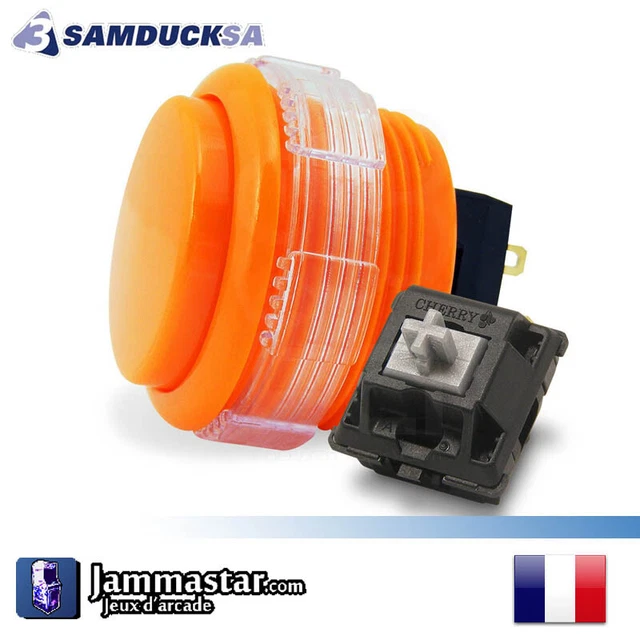 SAMDUCKSA CROWN SDB 202 MX Cherry Button Arcade Bouton original coréen 30mm EUR 5,20 - FR