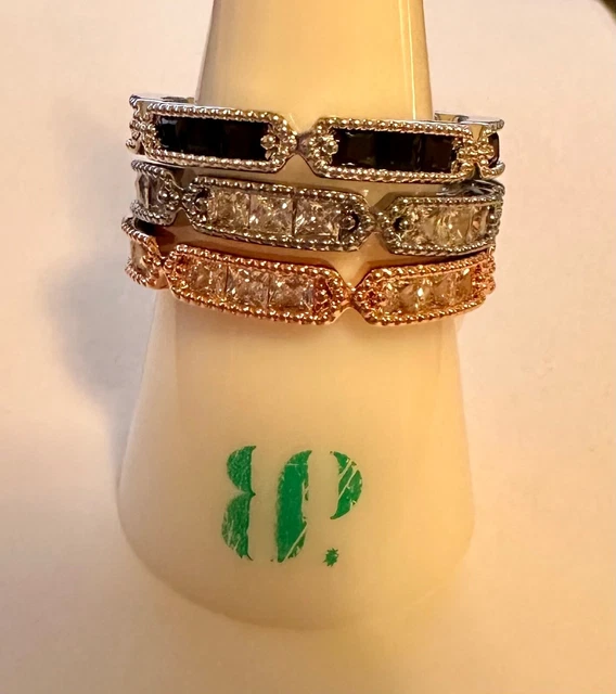 Bomb Party Farmhouse Unicorn RBP4927 Mixed Metals, Black Onyx & Diamond Cubic Z