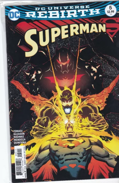 Dc Comics Superman Vol. 4 Rebirth #5 October 2016 Free P&P Same Day Dispatch