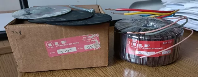 Ilp 71017 Transformer New Old Stock With Box, Fittings, & Wiring Instructions