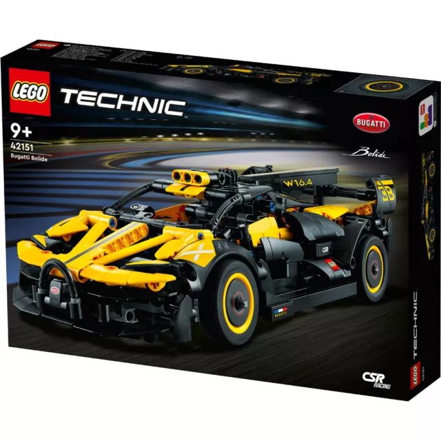 LEGO Technic Bugatti Bolide Sports Car 905 Piece Set 42151 Age 9+ NEW for 2023