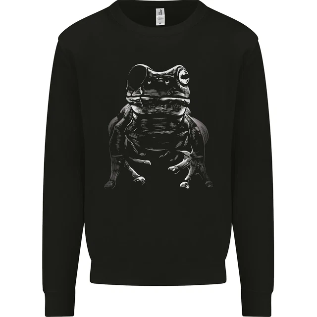 A Frog With an Eyepatch Mens Sweatshirt Jumper
