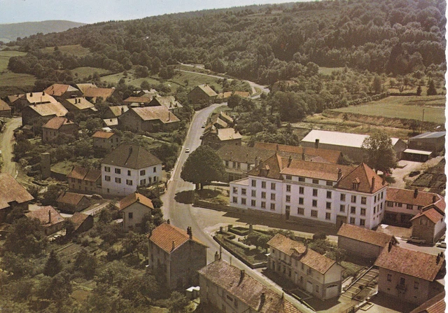 Carte postale postcard 10x15cm MAMIROLLE DOUBS vue aérienne 2