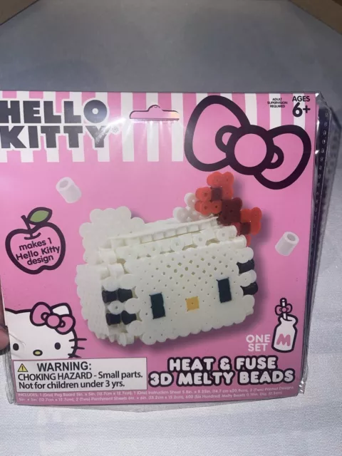 Hello Kitty & Friends Heat & Fuse 3D Melty Beads. New In Packaging.