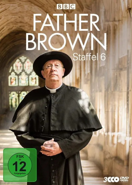 3 DVDs * FATHER BROWN - SEASON / STAFFEL 6 # NEU OVP W