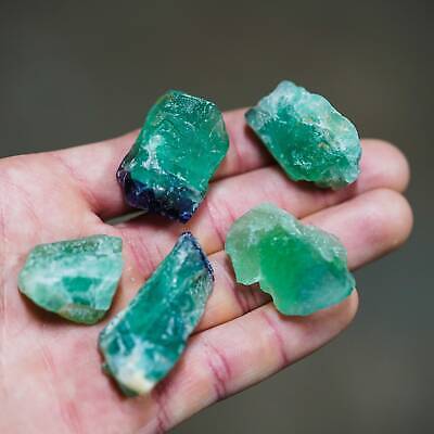 Raw Green Fluorite Rough Stone