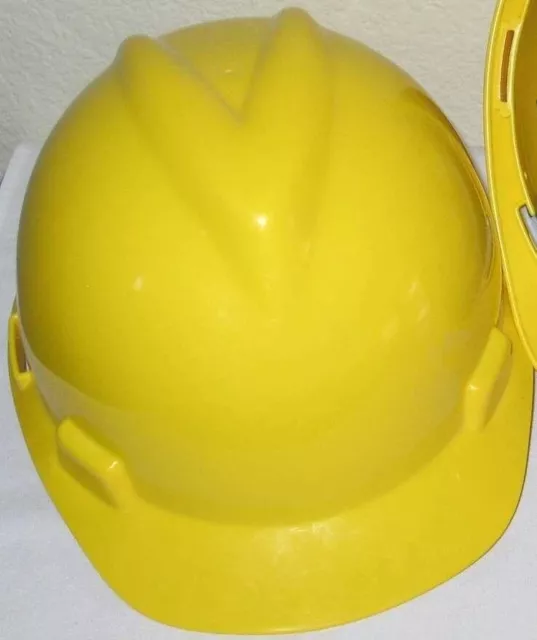 MSA Safety Works Yellow Construction Hard Hat Halloween Costume