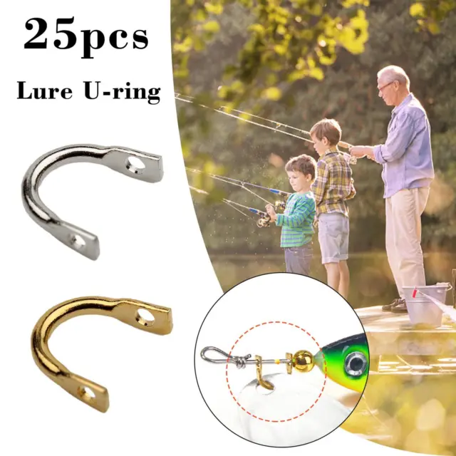 25PCS Lure U-ring Lure Lure Accessories L7V0