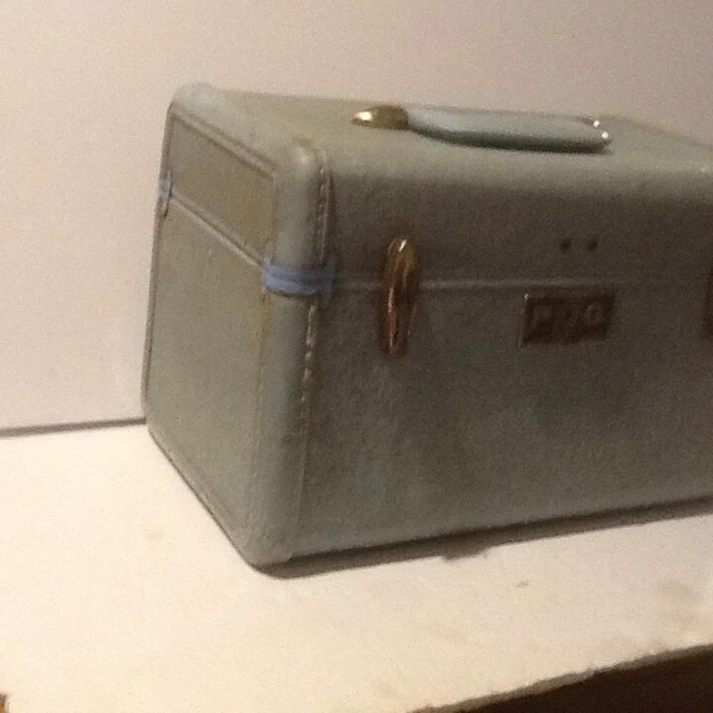 ESTUCHE DE TRAJE DE TREN SAMSONITE DE COLECCIÓN Estuche cosmético Azul
