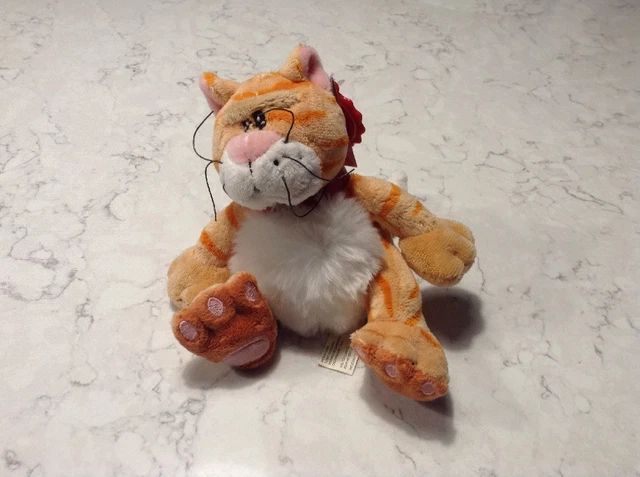 KEEL TOYS Petropolis CHIBI THE GINGER CAT Soft Plush Toy
