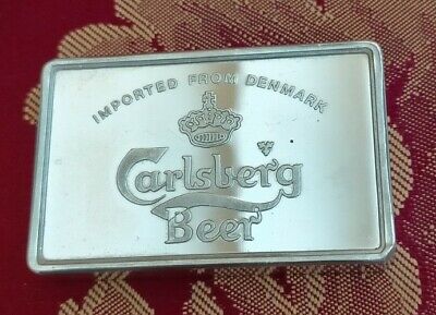 LINGOTTO ARGENTO DA COLLEZIONE "CARLSBERG BEER" 