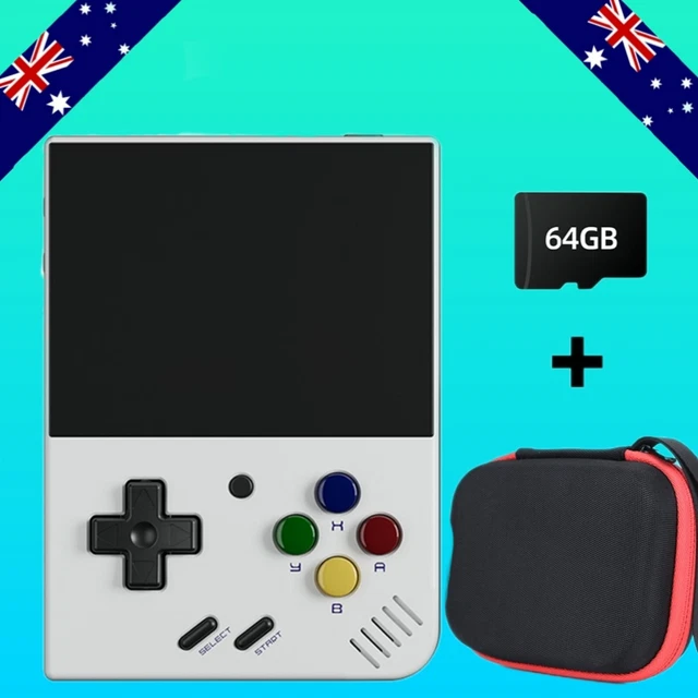 MIYOO MINI PLUS Retro handheld Console 64GB OnionOS WiFi Easy Net Play