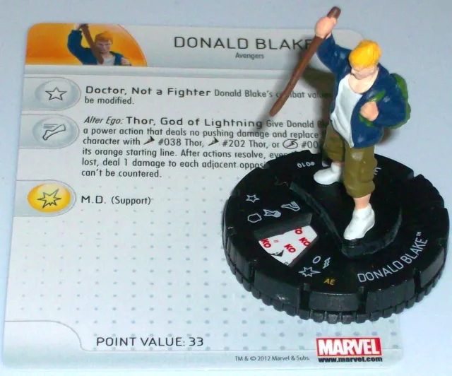 DONALD BLAKE #010 Chaos War Marvel Heroclix