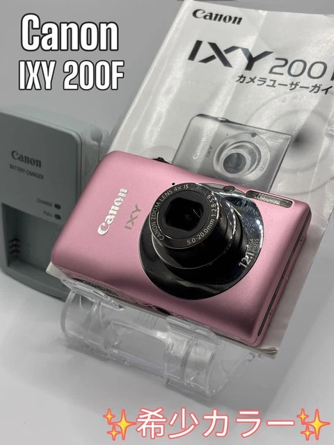 ✨動作OK・SDカード付✨ Canon IXY 200F Amazon | Canon デジタルカメラ IXY 200F ピンク IXY200F(PK