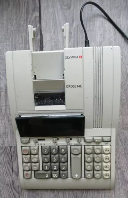 OLYMPIA CPD 5314E Calculatrice imprimante